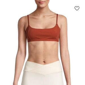 WEWOREWHAT Burnt Orange Workout set Size Small